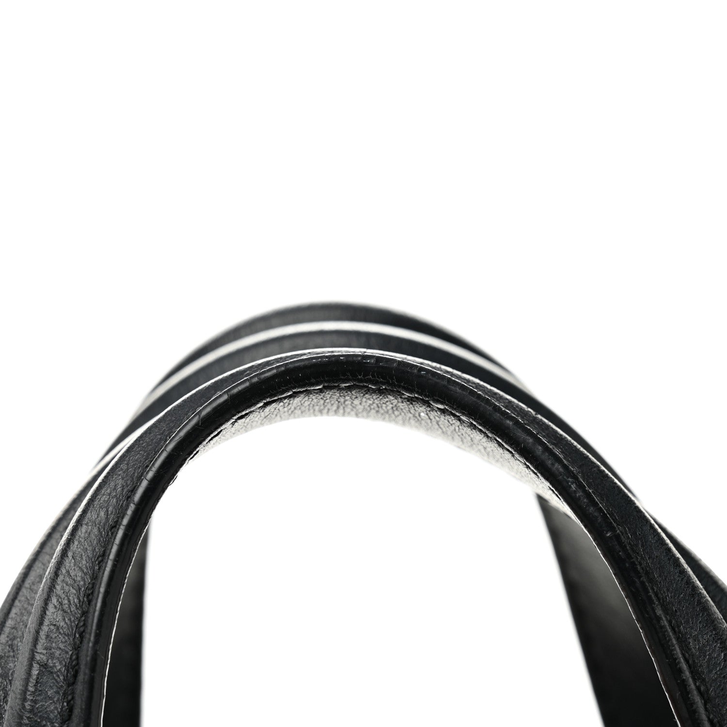 Givenchy Waxed Calfskin Medium Nightingale Logo Strap Black 11 of 11