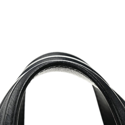 Givenchy Waxed Calfskin Medium Nightingale Logo Strap Black 11 of 11