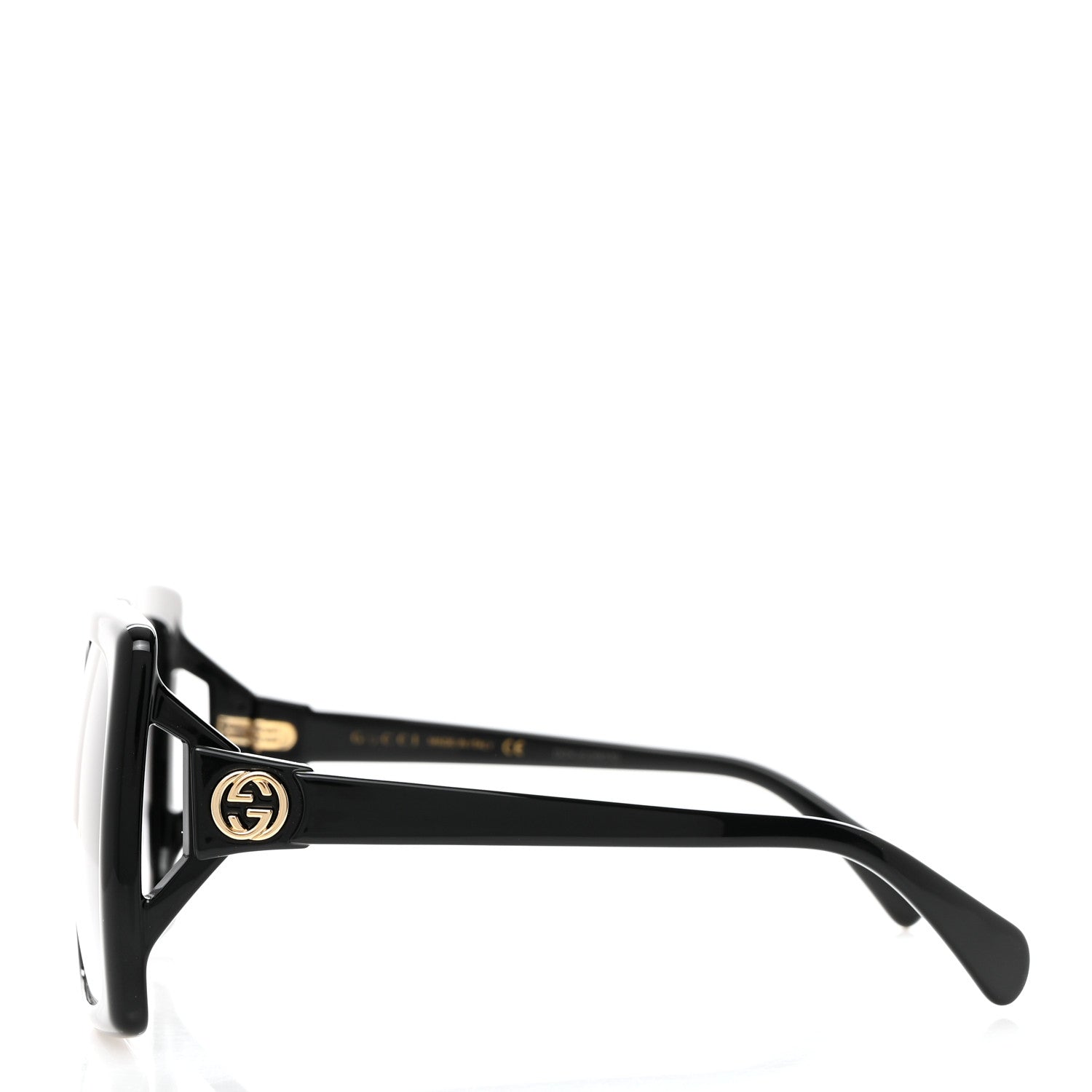 Gucci Acetate Square Frame Sunglasses GG0876S Black 3 of 7