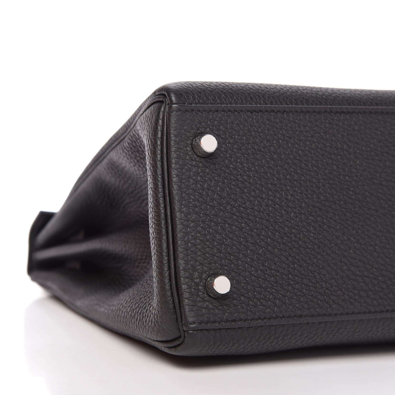Hermes Togo Matte Alligator Kelly Retourne Touch 28 Black 6 of 11