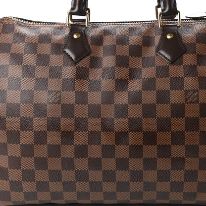 Louis Vuitton Damier Ebene Speedy 35 10 of 10