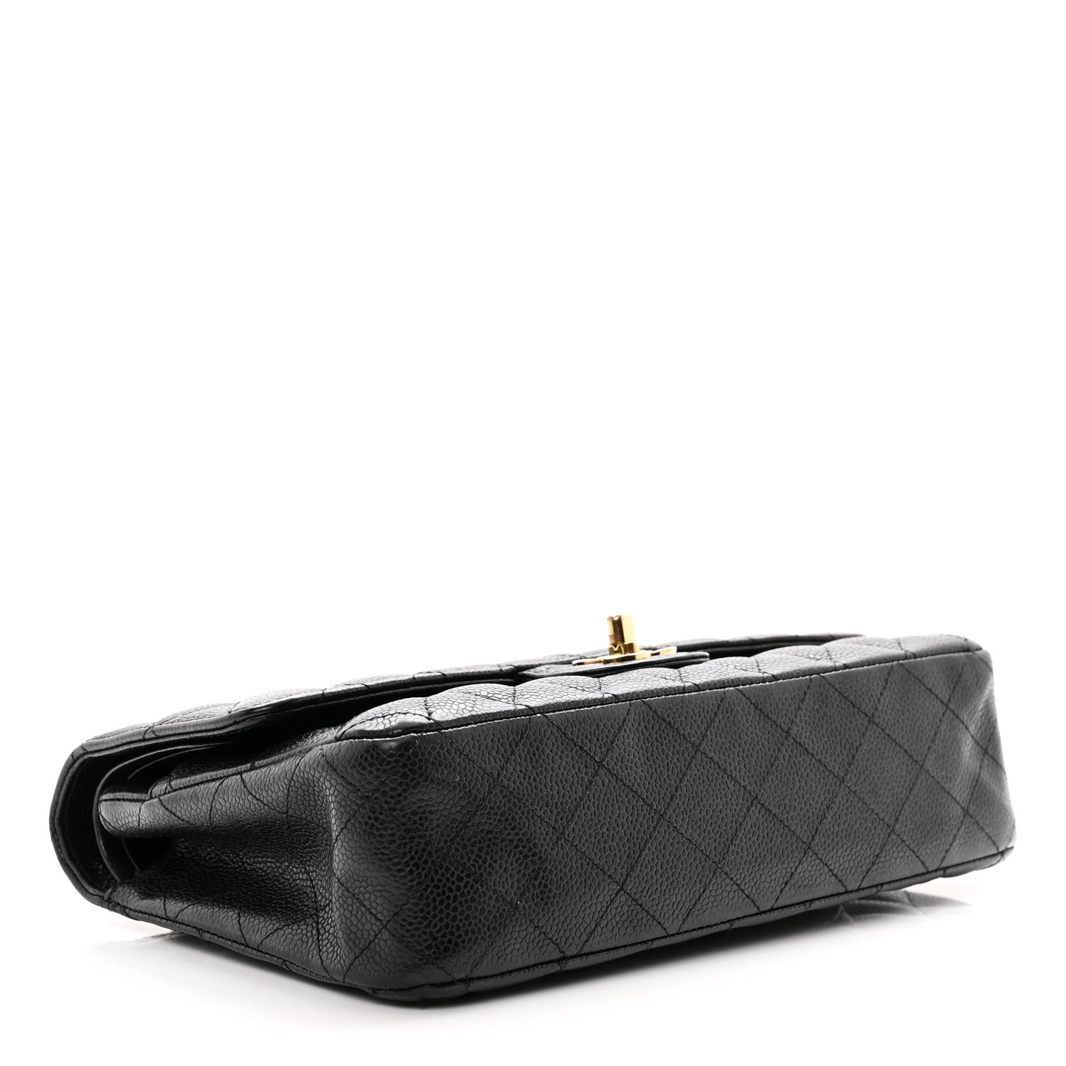 Chanel Caviar Quilted Medium Double Flap Black 4 of 11