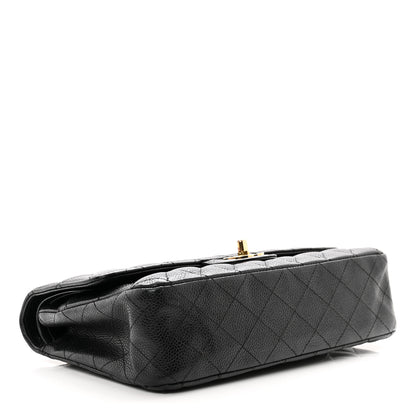 Chanel Caviar Quilted Medium Double Flap Black 4 of 11