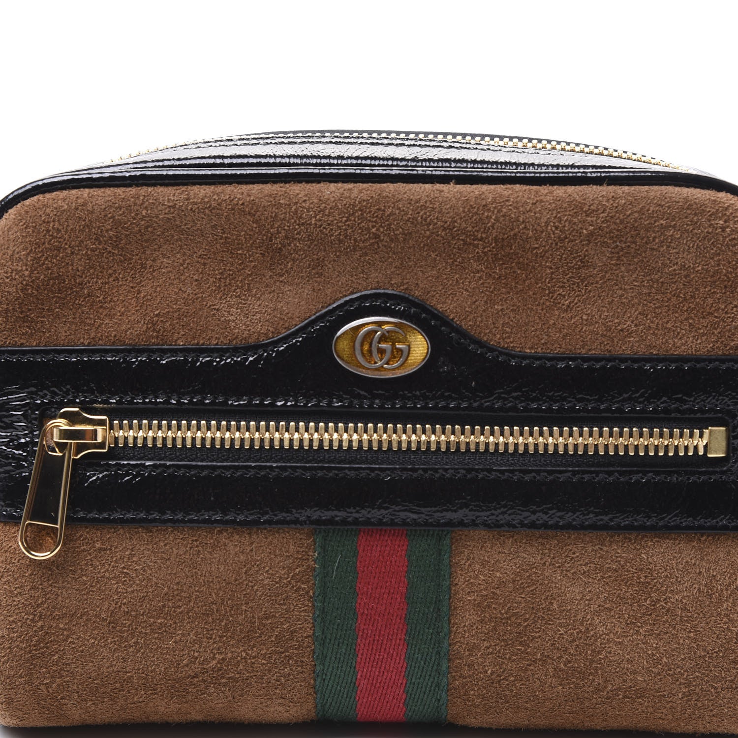 Gucci Suede Small Ophidia Belt Bag 75 30 Brown 8 of 8