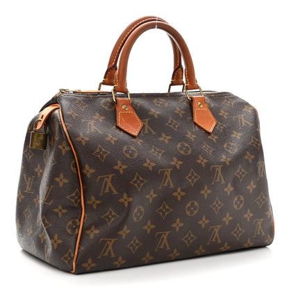 Louis Vuitton Monogram Speedy 30 2 of 9