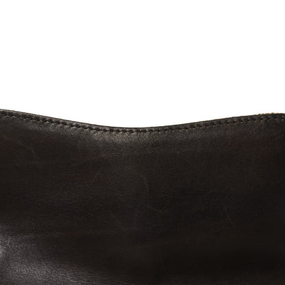 Gucci Monogram Studded Small Horsebit Clutch Dark Brown 11 of 11