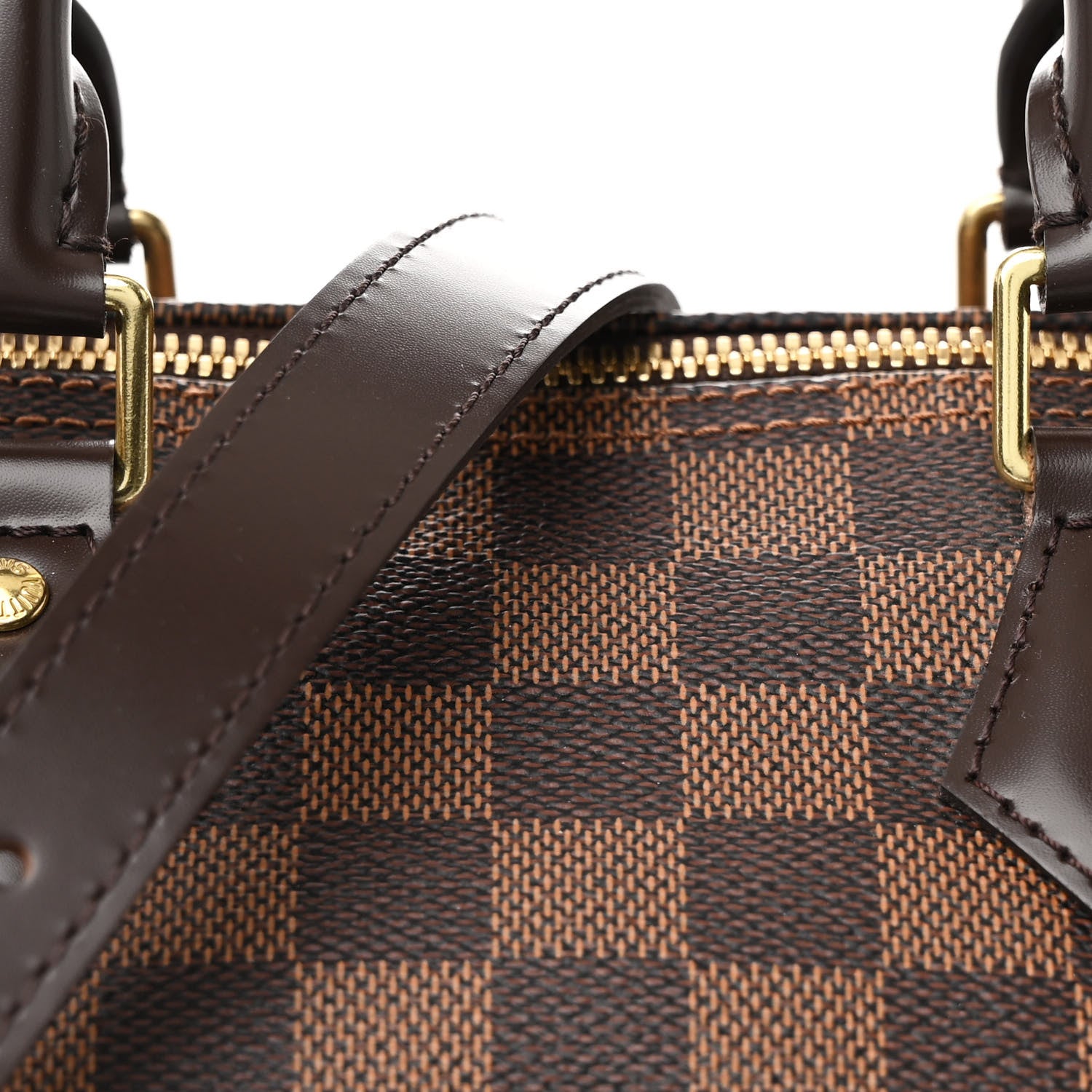 Louis Vuitton Damier Ebene Speedy Bandouliere 25 8 of 10