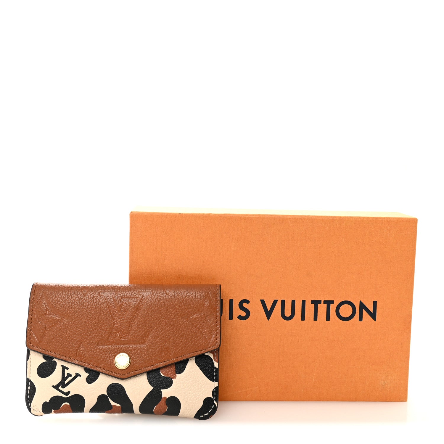 Louis Vuitton Empreinte Monogram Giant Wild At Heart Key Pouch Caramel 9 of 9