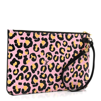 Louis Vuitton Monogram Giant Wild At Heart Neverfull MM Pochette Black 2 of 5