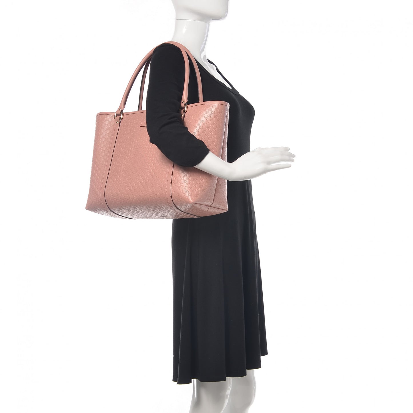 Microguccissima Medium Joy Tote Soft Pink