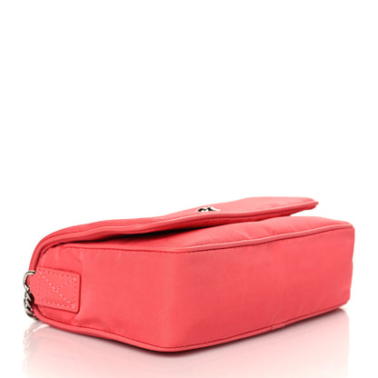 Alexander McQueen Nylon Skull Camera Crossbody Bag Pink 4 of 9