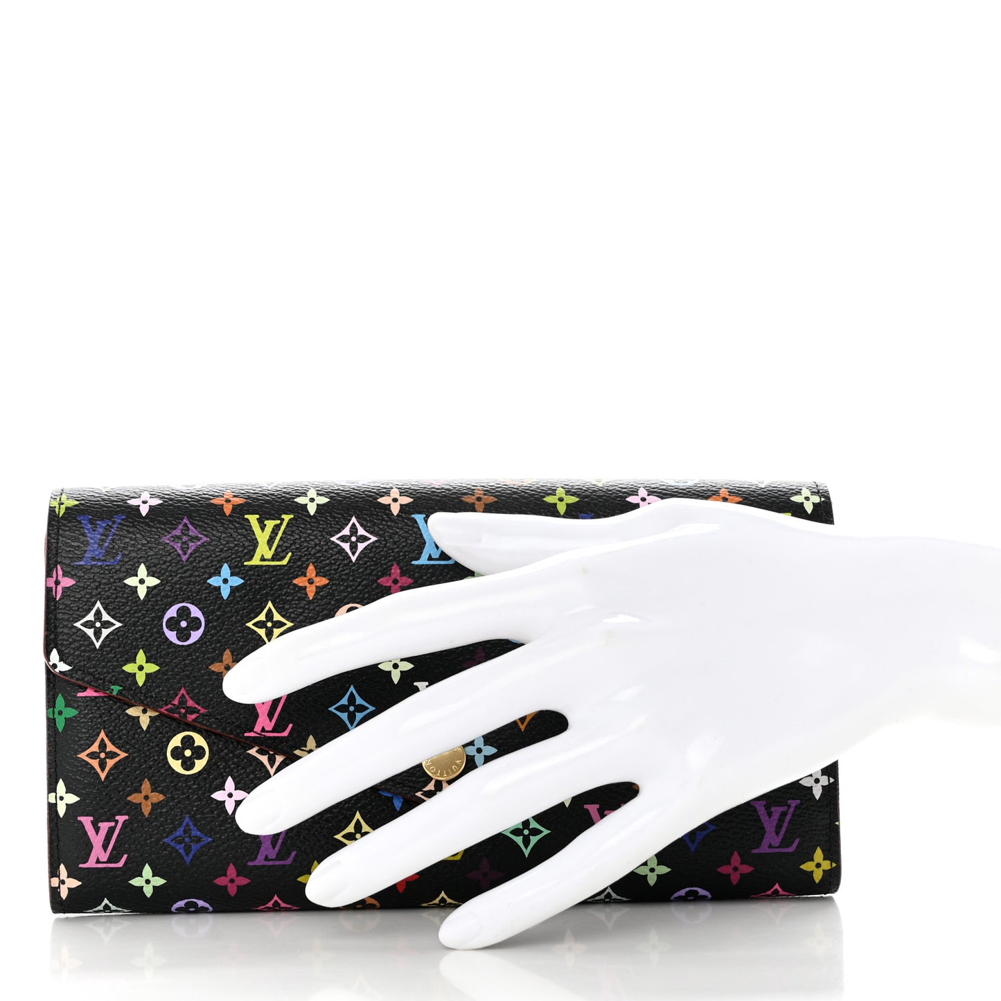 Monogram Multicolor Sarah Wallet NM Black Grenade