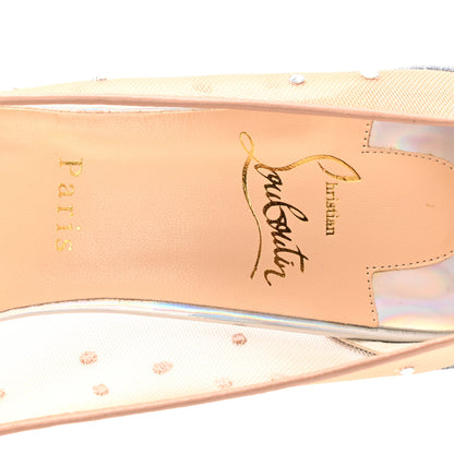 Christian Louboutin Crystal Strass Follies 100 Pumps 40.5 Crystal 8 of 9