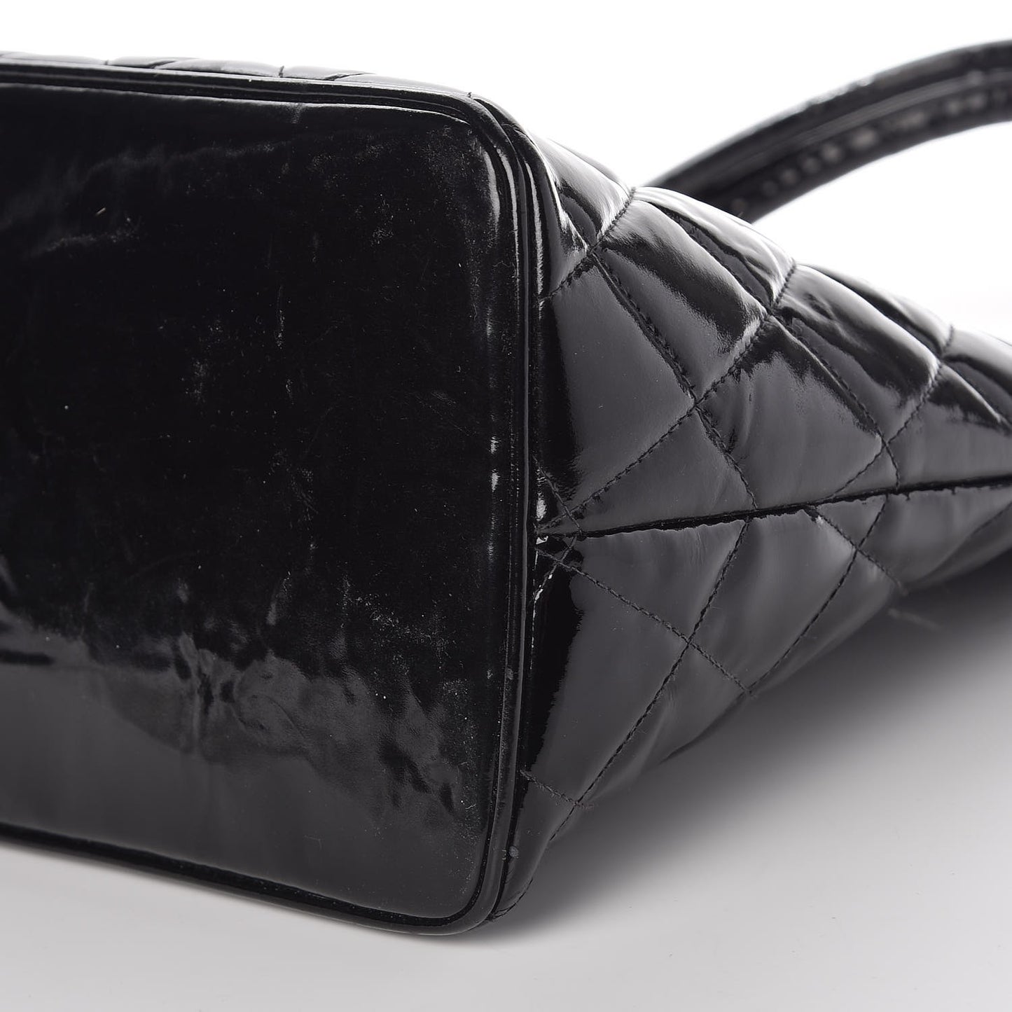 Patent Medallion Tote Black