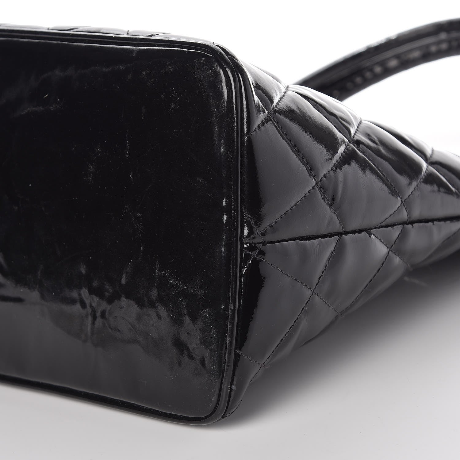 Chanel Patent Medallion Tote Black 13 of 13