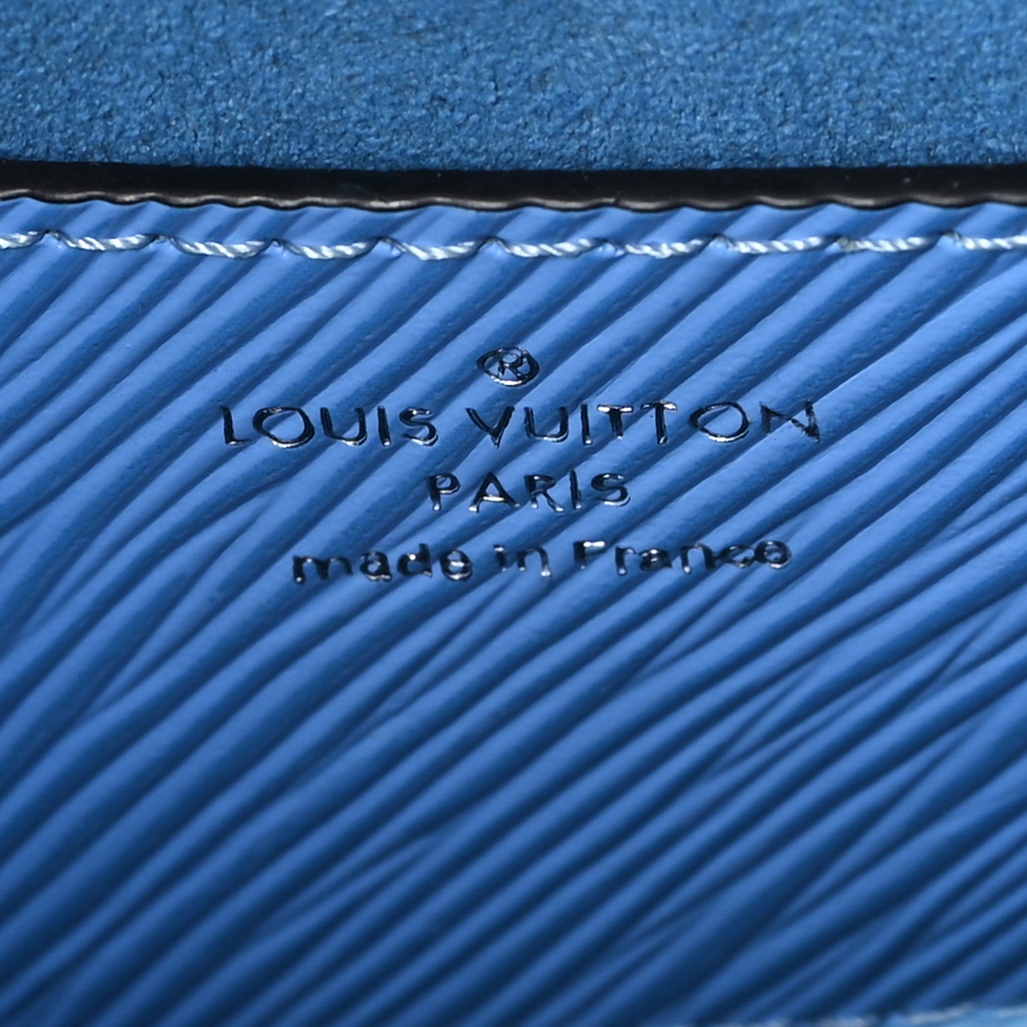 Louis Vuitton Epi Tropical Birds Twist Shoulder Bag MM Bleuet 7 of 10