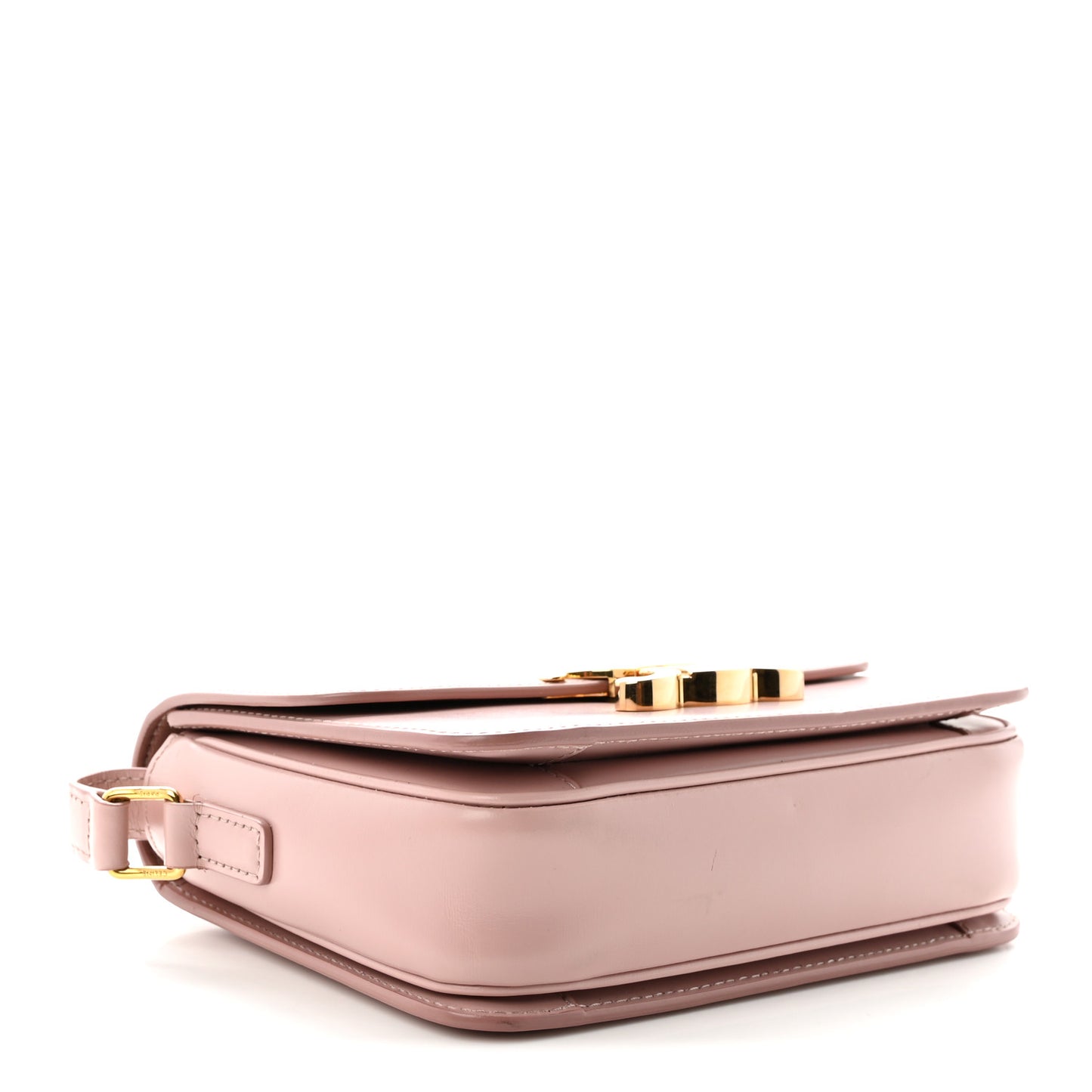 Shiny Calfskin Teen Triomphe Vintage Pink
