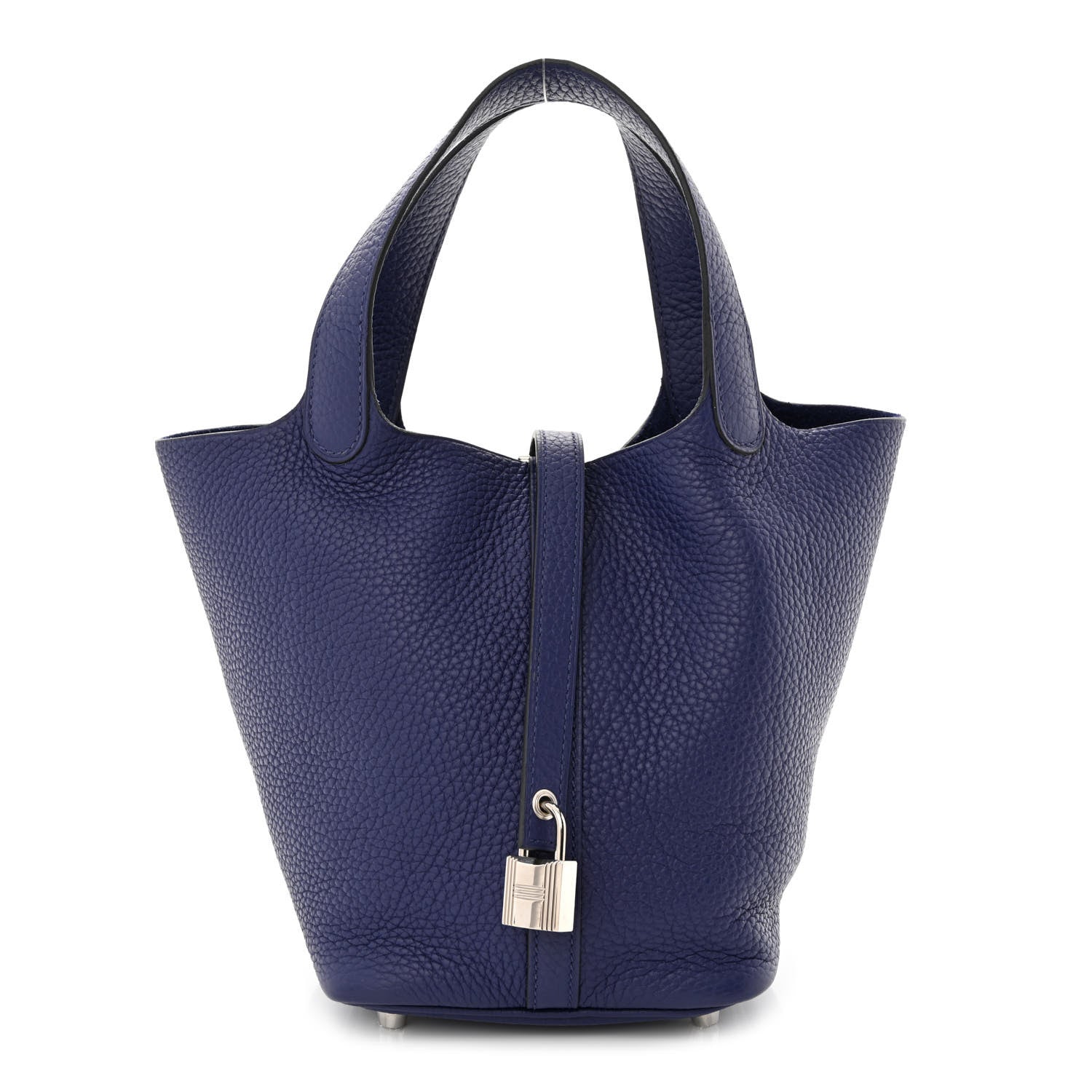 Hermes Taurillon Clemence Picotin Lock 18 PM Bleu Encre 1 of 11