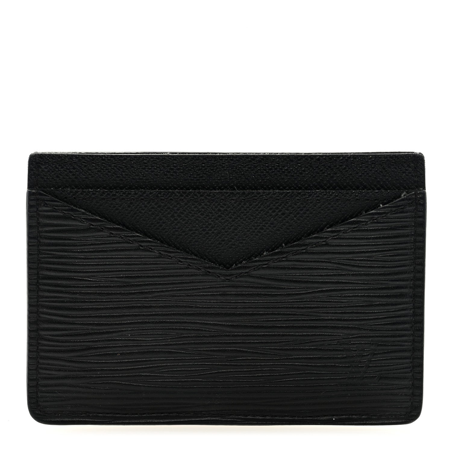 Louis Vuitton Epi Neo Porte-Cartes Card Holder Black 1 of 6