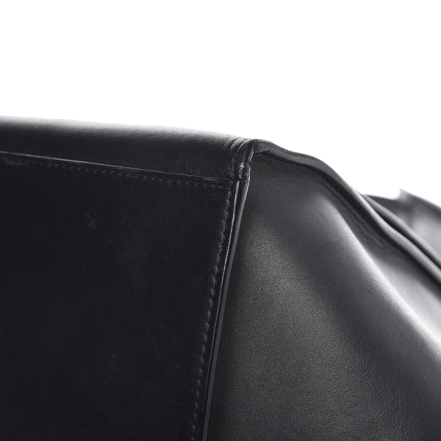 Smooth Calfskin Medium Tri-color Trapeze Anthracite