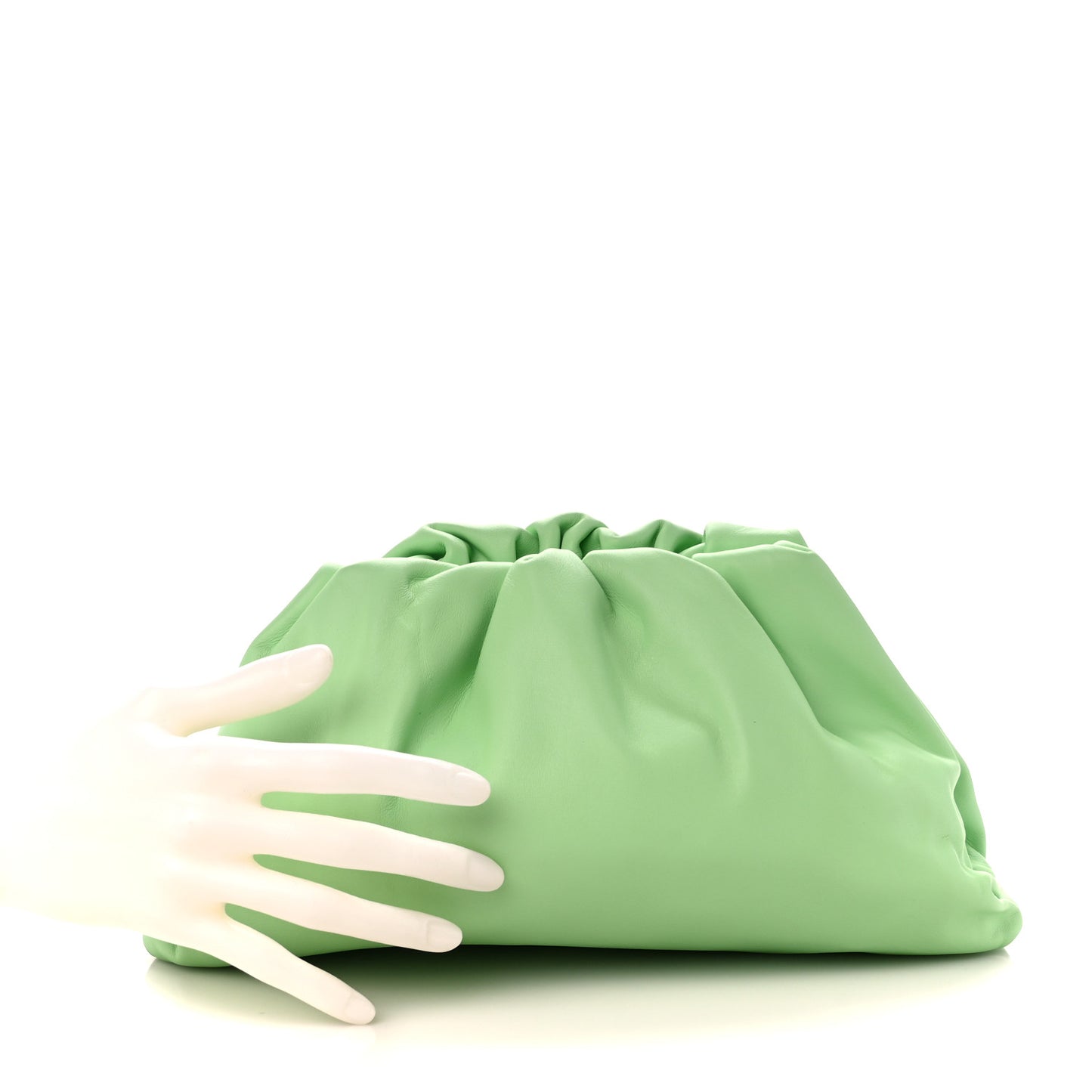 Calfskin Teen Pouch Wasabi