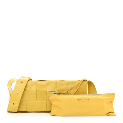 Bottega Veneta Paper Calfskin Intrecciato Stretch Cassette Buttercup 1 of 11