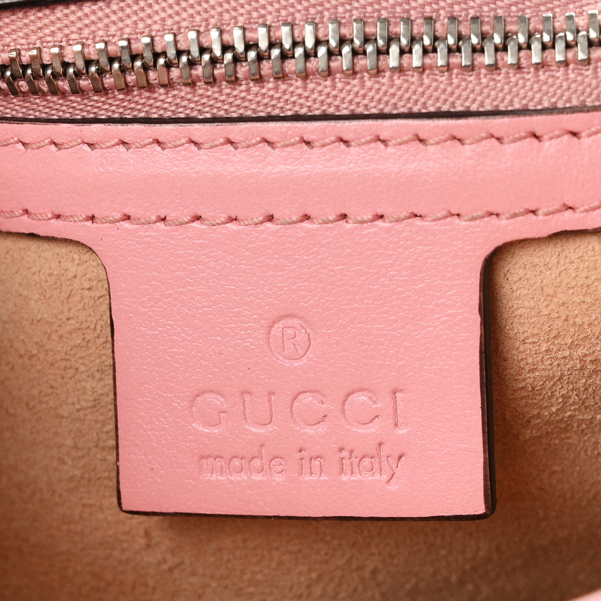 Gucci Calfskin Matelasse Medium GG Marmont Shoulder Bag Wild Rose 6 of 11