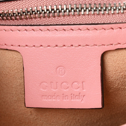 Gucci Calfskin Matelasse Medium GG Marmont Shoulder Bag Wild Rose 6 of 11