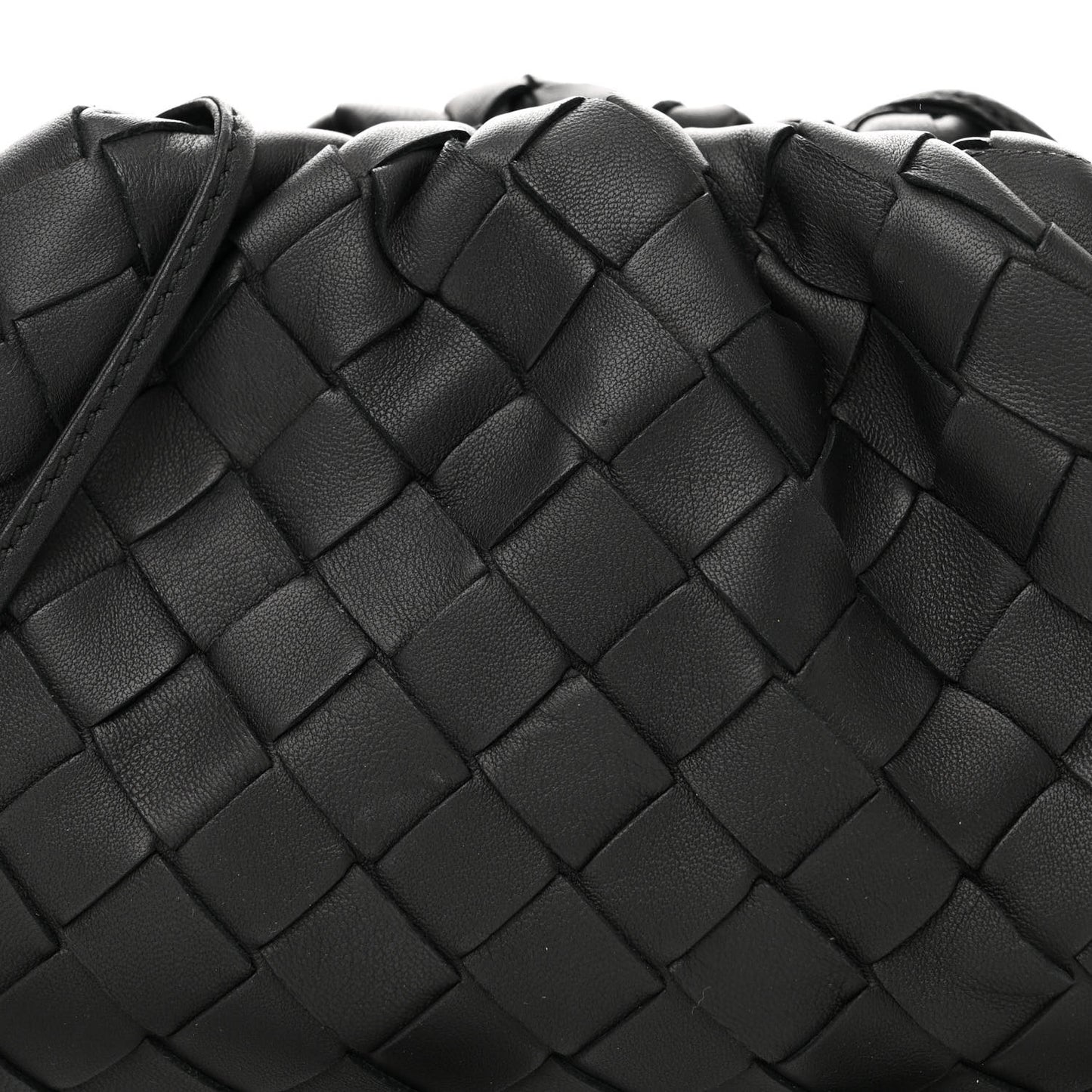 Nappa Intrecciato The Mini Pouch Black