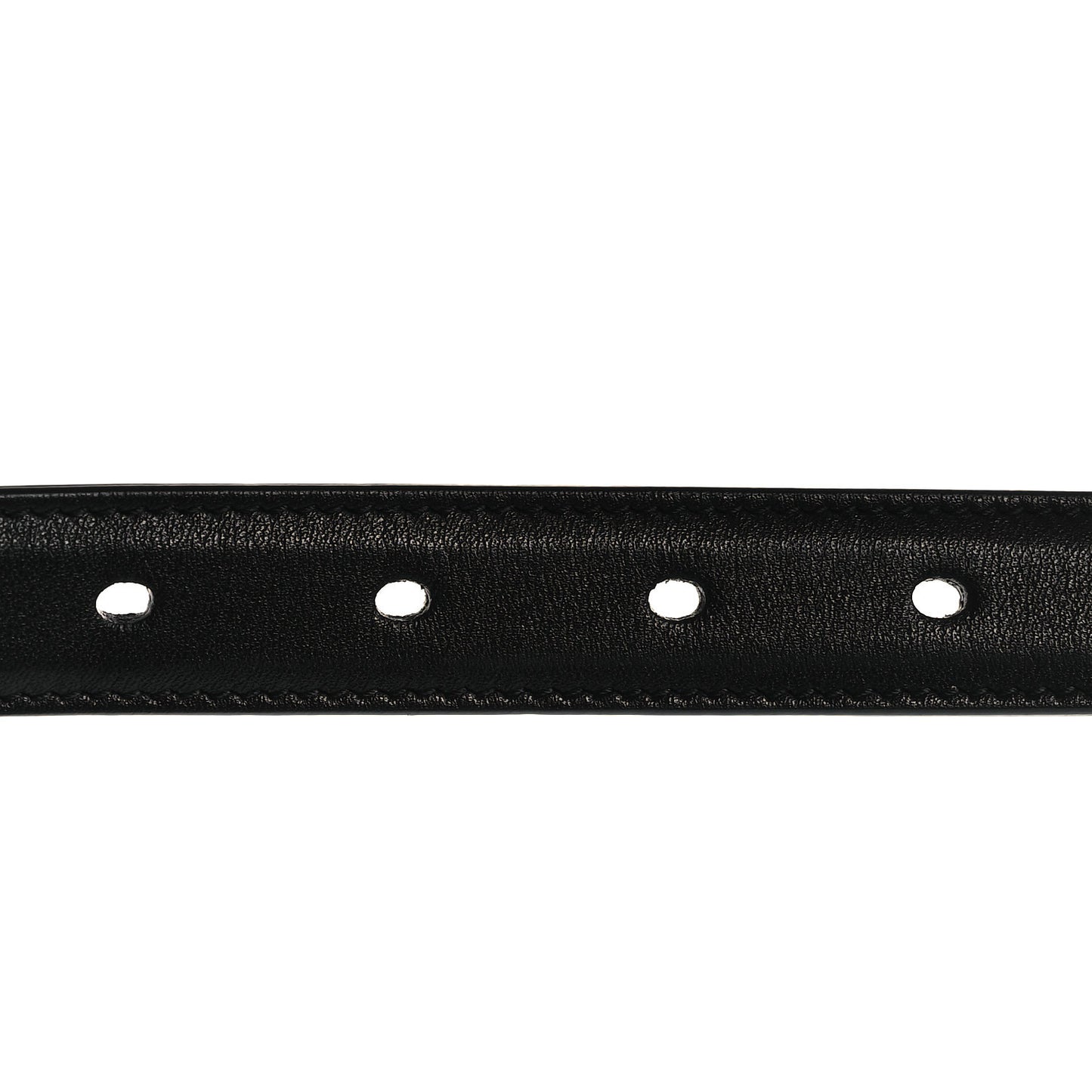 Smooth Calfskin Monogram Cassandre Extra Thin Square Buckle 80 32 Belt Black