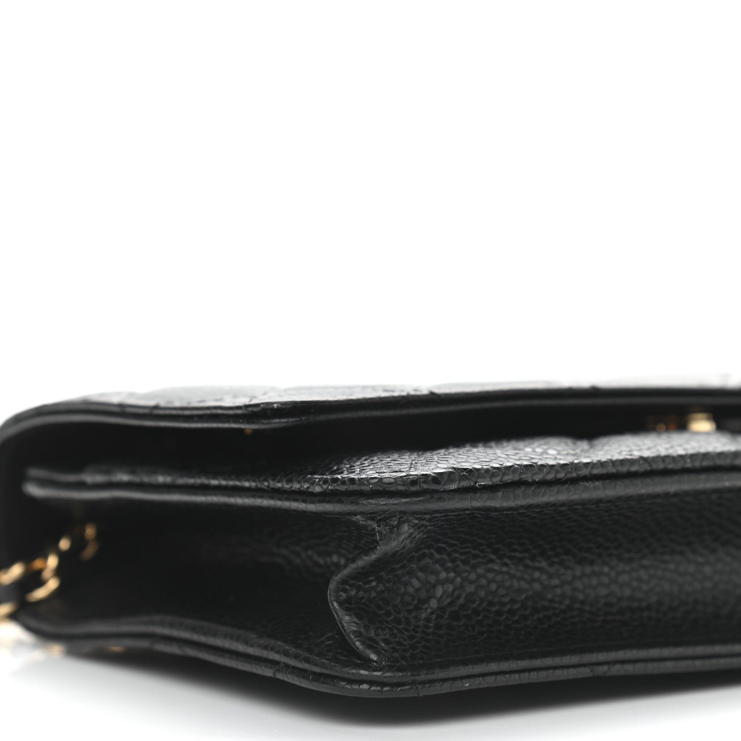 Chanel Caviar Quilted Wallet On Chain WOC Black 9 of 10