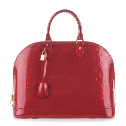 Louis Vuitton Vernis Alma GM Pomme D'Amour 1 of 7