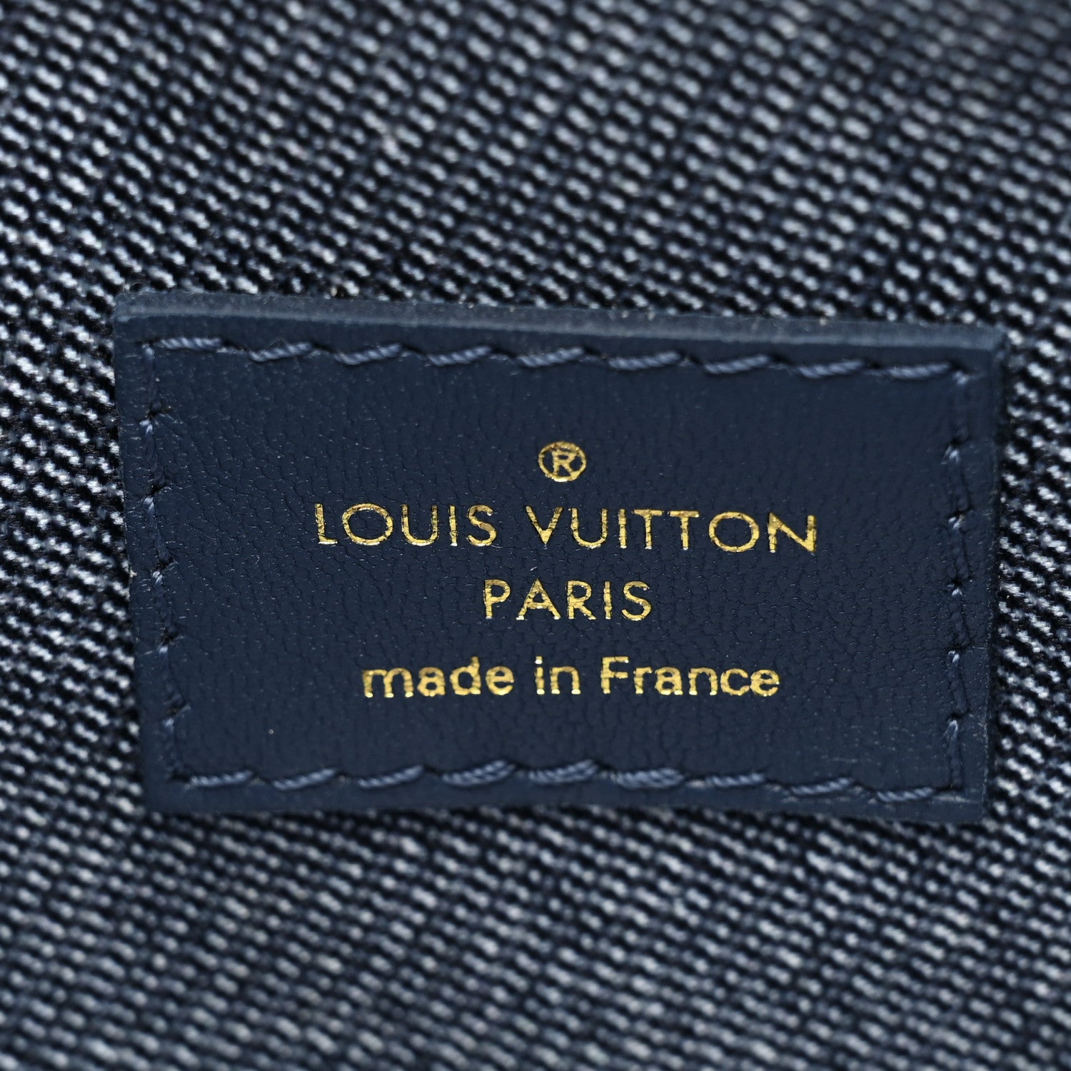 Louis Vuitton Lambskin Embossed Monogram Coussin PM Denim Blue 8 of 12