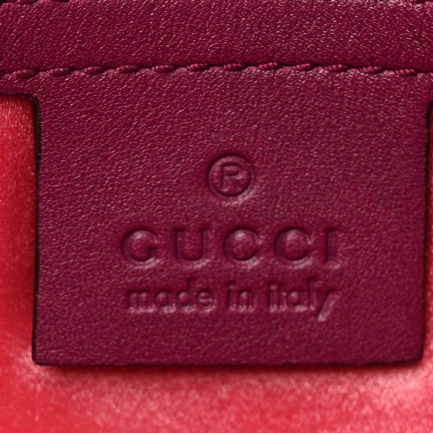 Velvet Matelasse Small GG Marmont Shoulder Bag Fuchsia Violet Cyclamen