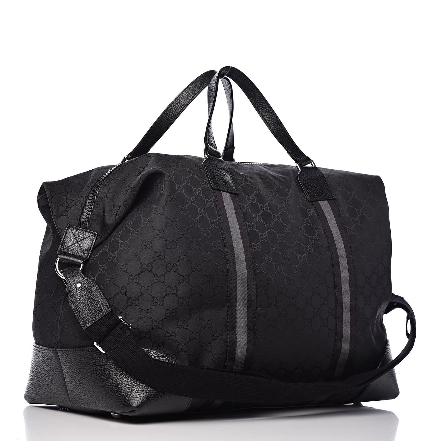 Nylon Monogram XL Duffle Bag Black