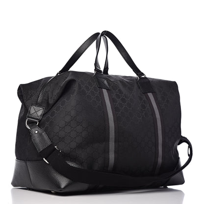 Gucci Nylon Monogram XL Duffle Bag Black 3 of 12