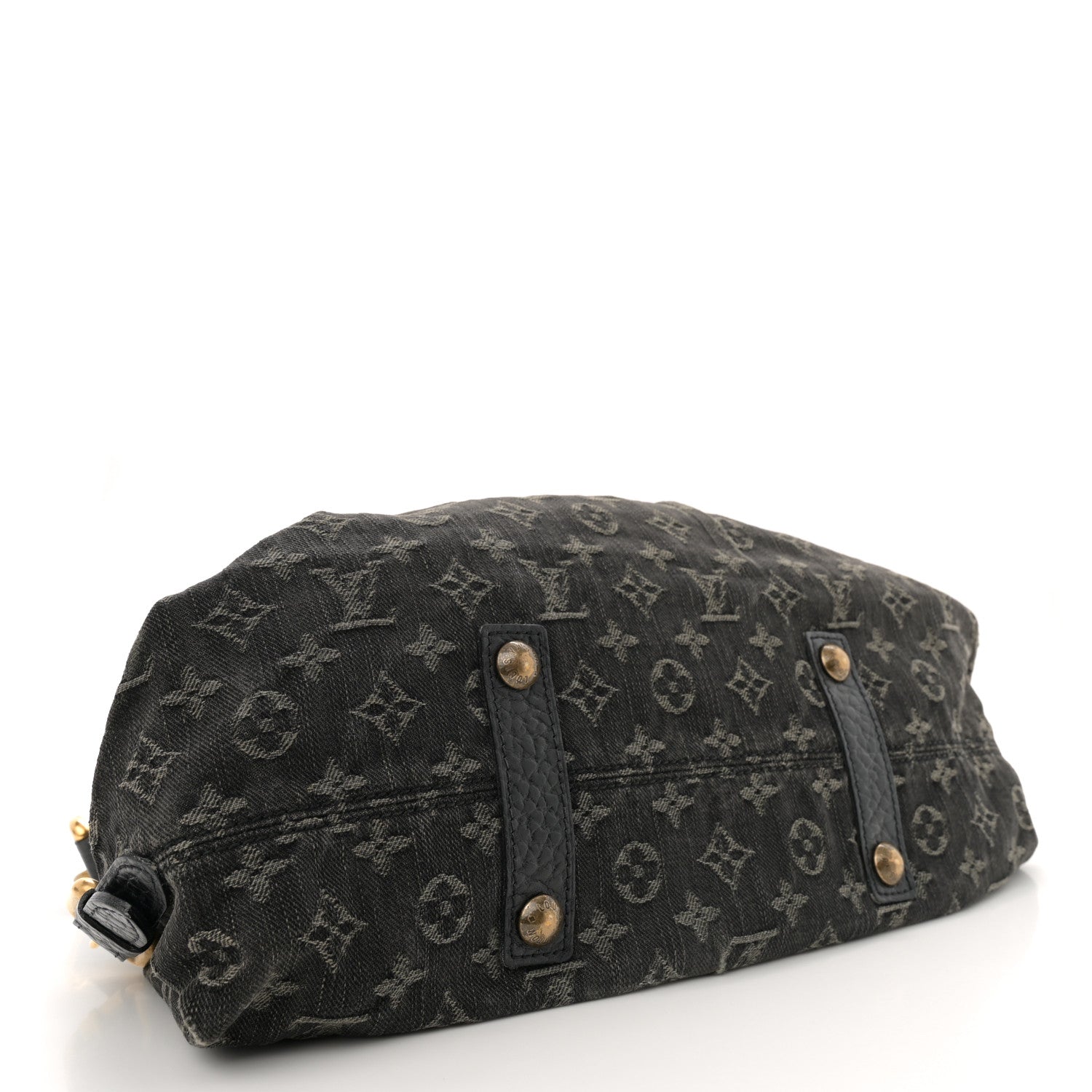 Louis Vuitton Denim Neo Cabby MM Black 4 of 14