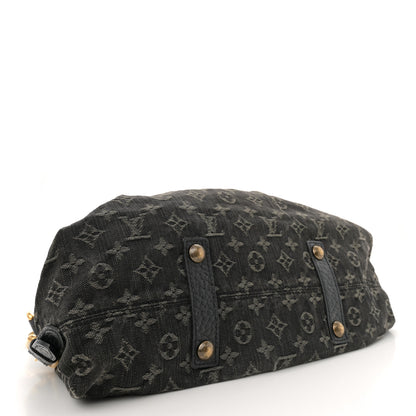 Louis Vuitton Denim Neo Cabby MM Black 4 of 14