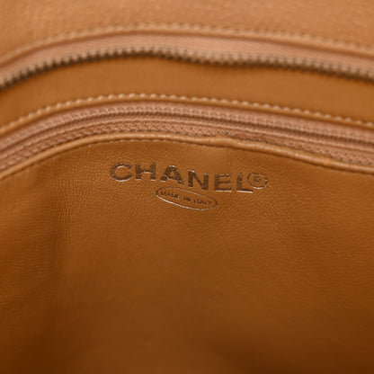 Chanel Caviar Quilted Medallion Tote Beige 7 of 11