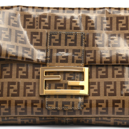 Fendi Vinyl Zucchino Baguette Tobacco 8 of 14