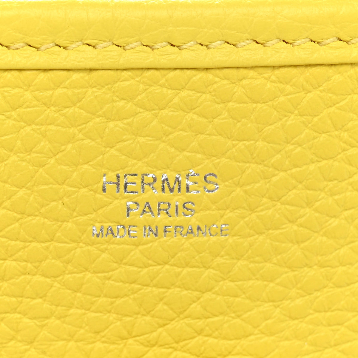 Hermes Taurillon Clemence Evelyne III PM Lime 7 of 11