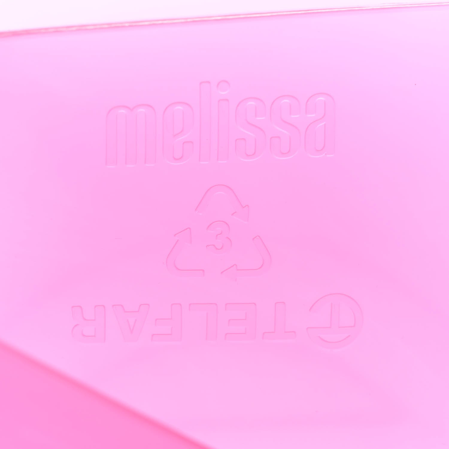 Telfar x MELISSA Jelly Medium Shopping Bag Clear Pink 6 of 9