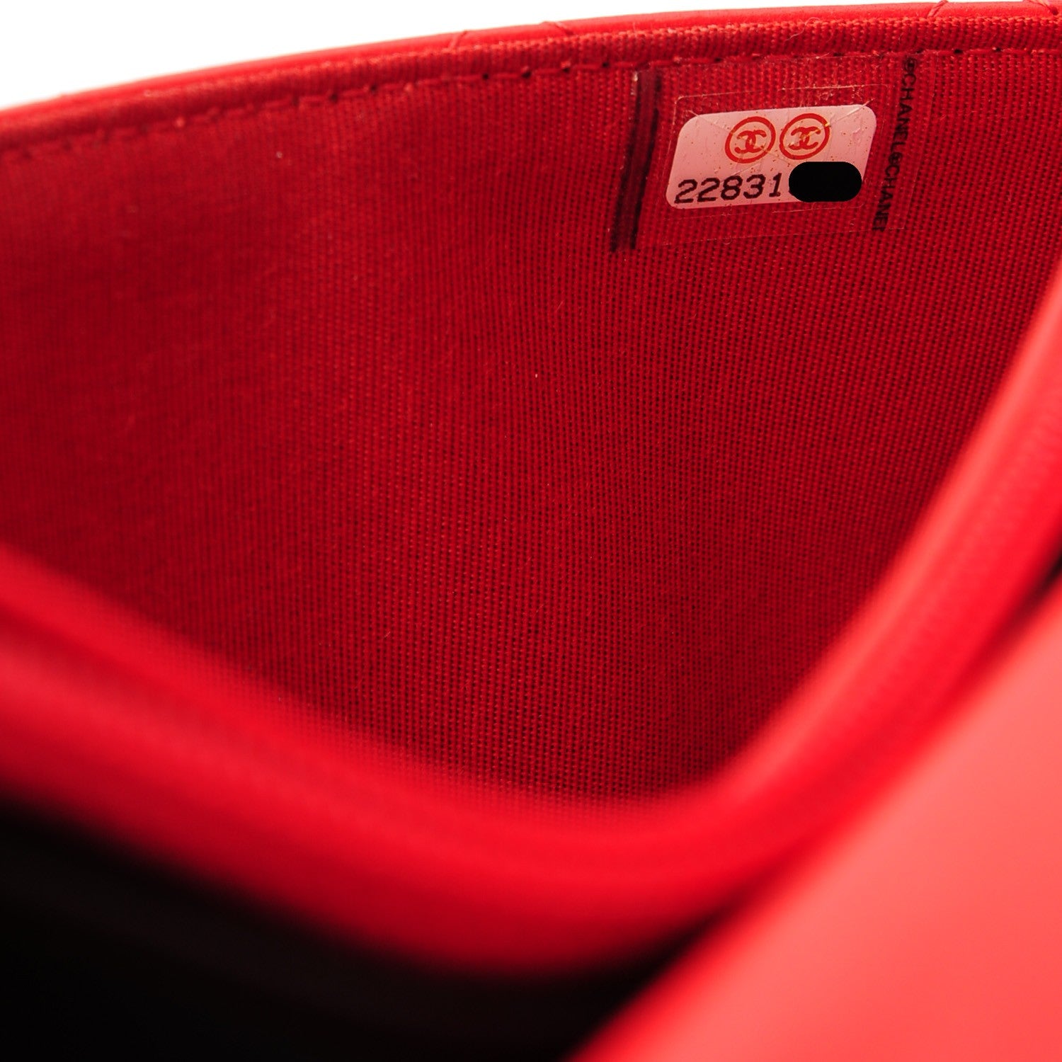 Chanel Lambskin Quilted Trendy CC Wallet On Chain WOC Red 9 of 9