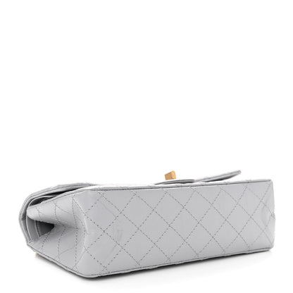 Chanel Aged Calfskin Quilted 2.55 Reissue 225 Flap Grey 4 of 14