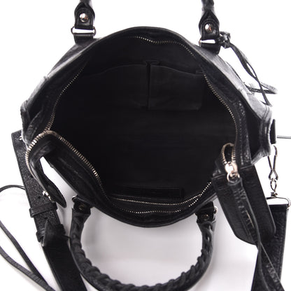 Balenciaga Agneau Classic Silver Hardware S City Black 5 of 11
