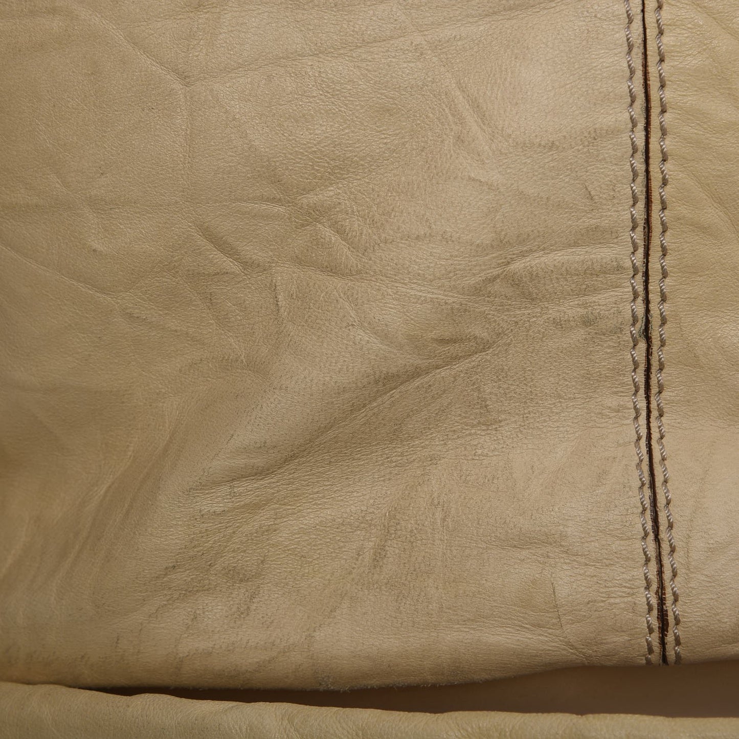 Wrinkled Lambskin Medium Nightingale Beige