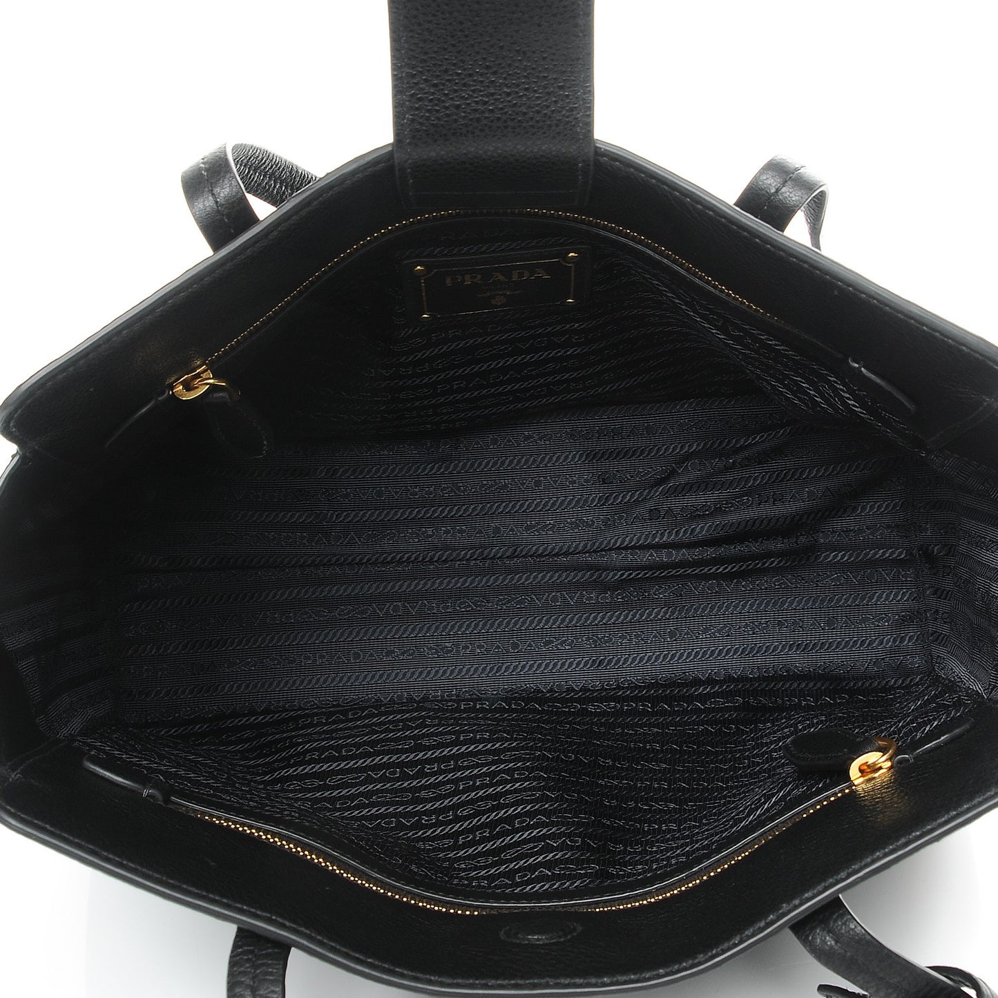 Vitello Phenix Tote Nero Black