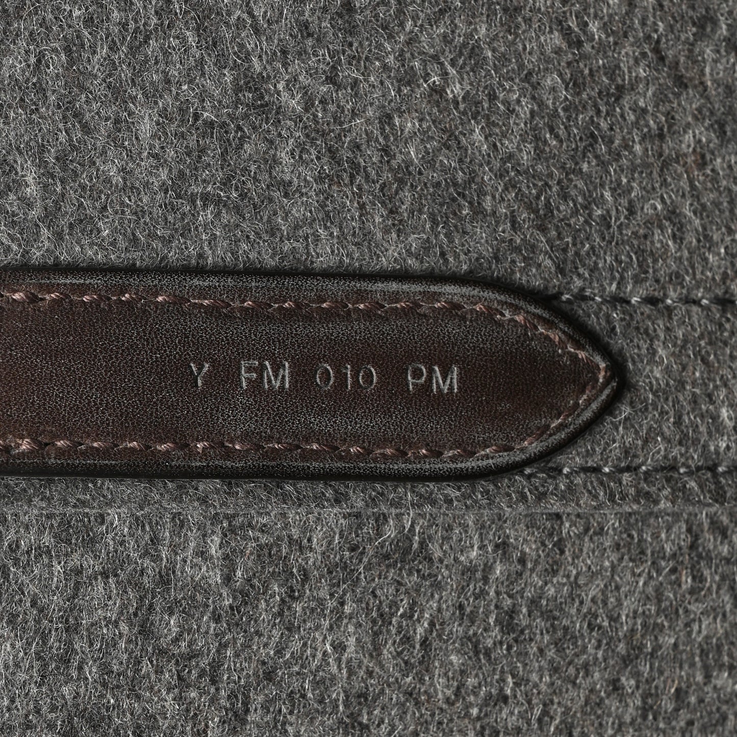 Felt Sac De Pansage Groom Bag Acier