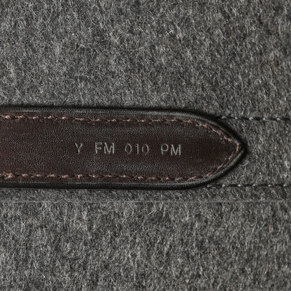 Hermes Felt Sac De Pansage Groom Bag Acier 7 of 10