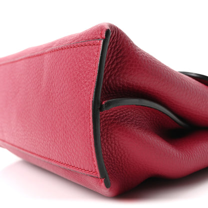 Gucci Cellarius Calfskin Small Bamboo Daily Top Handle Bag  Dark Pink 9 of 9